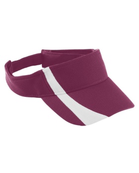 'Augusta Sportswear 6261 Youth Adjustable Wicking Mesh Two-Color Visor'