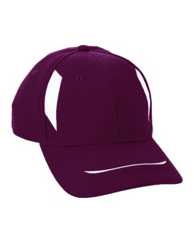 Augusta Sportswear 6271-C Youth Adjustable Wicking Mesh Edge Cap