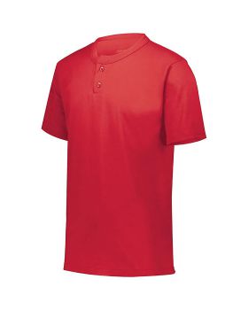 'Augusta Sportswear 643 Men's Six-Ounce Two-Button Baseball Jersey'