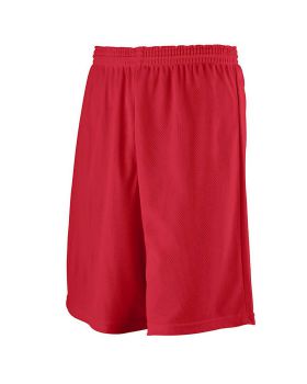 'Augusta 738 Longer Length Mini Mesh League Short'