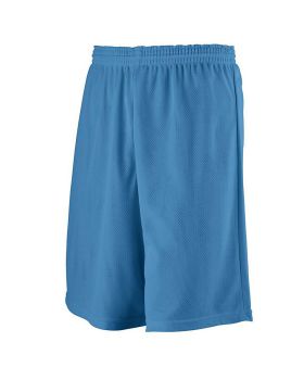 'Augusta 739 Youth Longer Length Mini Mesh League Short'