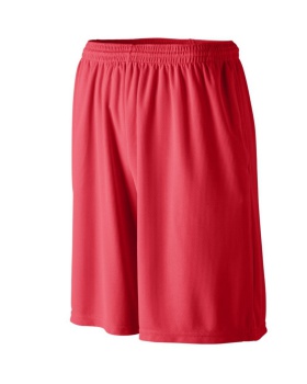 'Augusta 814 Youth Longer Length Wicking Short W/ Pockets'