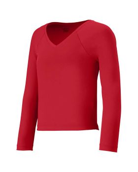 'Augusta 9013 Girls' V-Neck Liner'