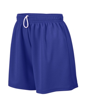 'Augusta Sportswear 961 Girls Wicking Mesh Short'
