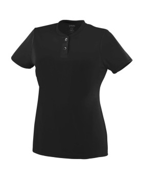 'Augusta Sportswear 1213 Girls' Wicking Two-Button Jersey'