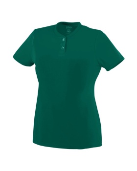 'Augusta Sportswear 1213 Girls' Wicking Two-Button Jersey'