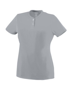 'Augusta Sportswear 1213 Girls' Wicking Two-Button Jersey'