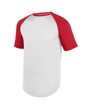 'Augusta Sportswear 1509 Youth wicking short sleeve baseball jersey'