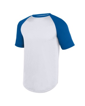 'Augusta Sportswear 1509 Youth wicking short sleeve baseball jersey'