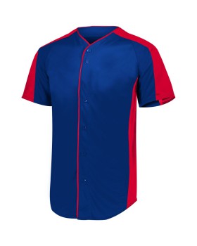 'Augusta Sportswear 1655 Full Button Baseball Jersey'