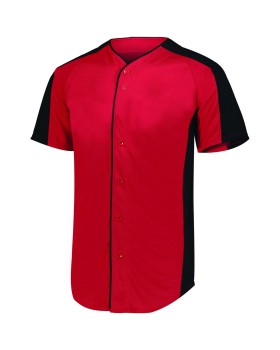 'Augusta Sportswear 1655 Full Button Baseball Jersey'