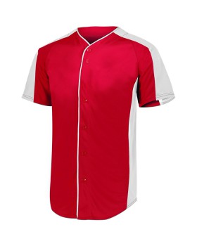 'Augusta Sportswear 1656  Youth Full Button Baseball Jersey'