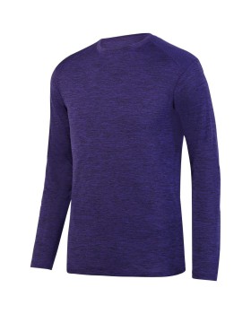 'Augusta 2953 Intensify Black Heather Long Sleeve Tee'