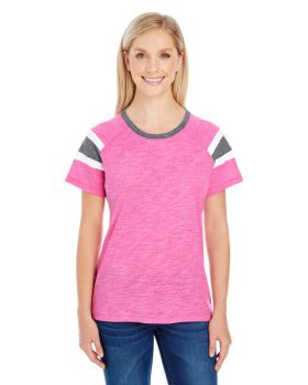 Augusta Sportswear 3011 Ladies' Fanatic Short-Sleeve T-Shirt