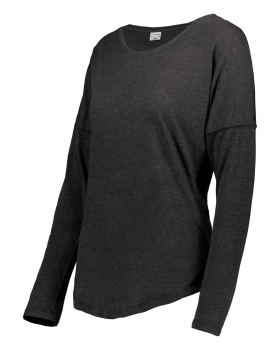 'Augusta Sportswear 3077 Ladies lux tri blend long sleeve shirt'