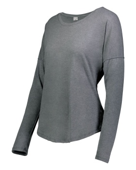 'Augusta Sportswear 3077 Ladies lux tri blend long sleeve shirt'