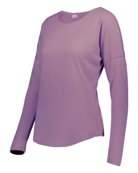 'Augusta Sportswear 3077 Ladies lux tri blend long sleeve shirt'