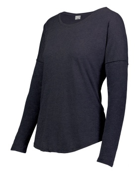 'Augusta Sportswear 3077 Ladies lux tri blend long sleeve shirt'