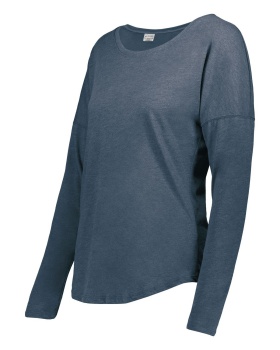 'Augusta Sportswear 3077 Ladies lux tri blend long sleeve shirt'