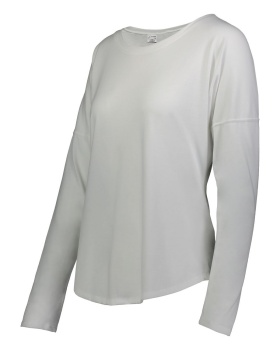 'Augusta Sportswear 3077 Ladies lux tri blend long sleeve shirt'