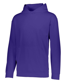 'Augusta Sportswear 5506 Youth wicking fleece hooded sweatshirt'