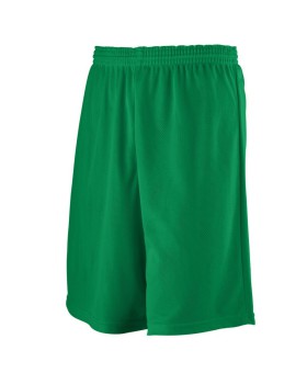 'Augusta 739 Youth Longer Length Mini Mesh League Short'