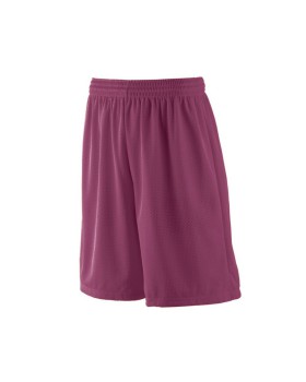 'Augusta 849 Youth Long Tricot Mesh Short with Tricot Lining'