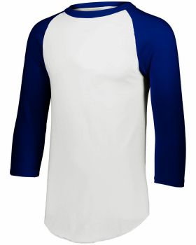 Augusta Sportswear AG4420 Adult 3/4-Sleeve Baseball Jersey