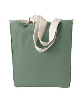 Authentic Pigment 1906 Direct-Dyed Raw-Edge Tote