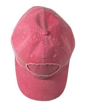 'Authentic Pigment 1917 Pigment Dyed Raw Edge Patch Baseball Cap'