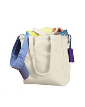 BAGedge BE008 12 Oz. Canvas Book Tote