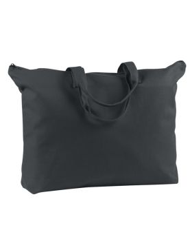 BAGedge BE009 Canvas Zippered Book Tote