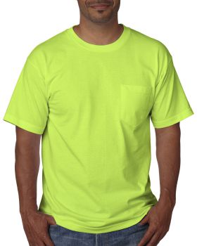 Bayside BA5070 Adult Short-Sleeve T-Shirt with Pocket