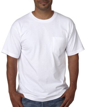 'Bayside BA5070 Adult Short-Sleeve T-Shirt with Pocket'