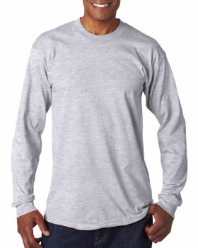 Bayside BA6100 Adult Cotton Long Sleeve T-Shirt