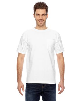 Bayside BA7100 Adult Cotton Pocket T-Shirt