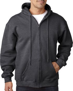 Bayside BA900 Adult Full-Zip Hooded Sweatshirt