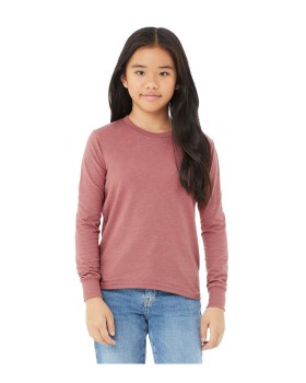 'Bella Canvas 3501Y Youth Jersey Long Sleeve T Shirt'