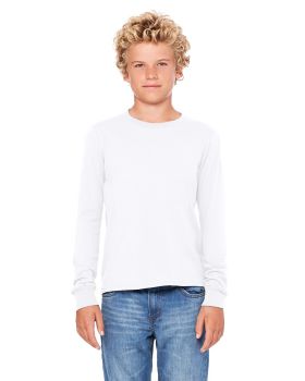 Bella Canvas 3501Y Youth Jersey Long Sleeve T Shirt
