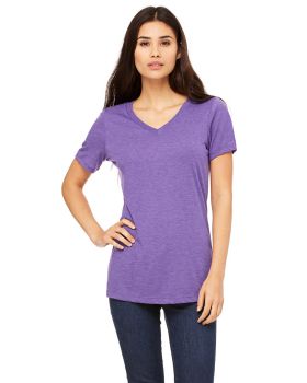Bella Canvas 6405 Ladies Relaxed Jersey Short Sleeve V Neck T-Shirt