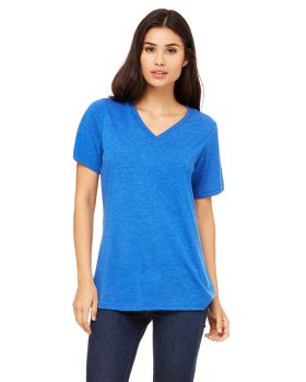 'Bella Canvas 6405 Ladies' Relaxed Jersey V Neck T Shirt'