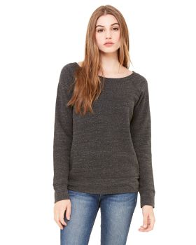 'Bella Canvas 7501 Ladies Sponge Fleece Wide Neck Sweatshirt'