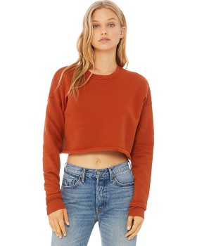 'Bella Canvas 7503 Women's Cropped Crew Fleece'