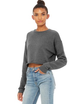 'Bella Canvas 7503 Women's Cropped Crew Fleece'