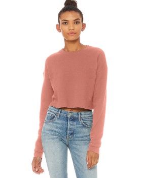 'Bella Canvas 7503 Women's Cropped Crew Fleece'