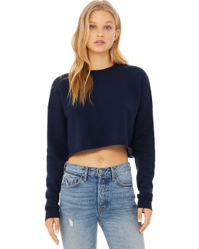 'Bella Canvas 7503 Women's Cropped Crew Fleece'