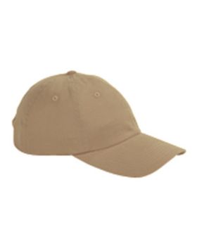 Big Accessories BX001 6-Panel Brushed Twill Unstructured Cap