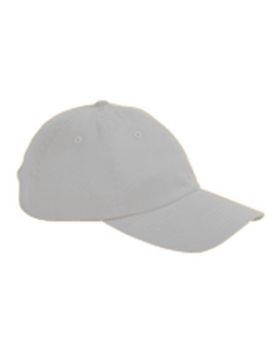 'Big Accessories BX001 6-Panel Brushed Twill Unstructured Cap'