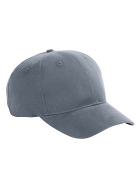 'Big Accessories BX002 6 Panel Brushed Twill Structured Cap'