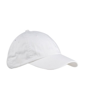 Big Accessories BX005 6 Panel Washed Twill Low Profile Cap
